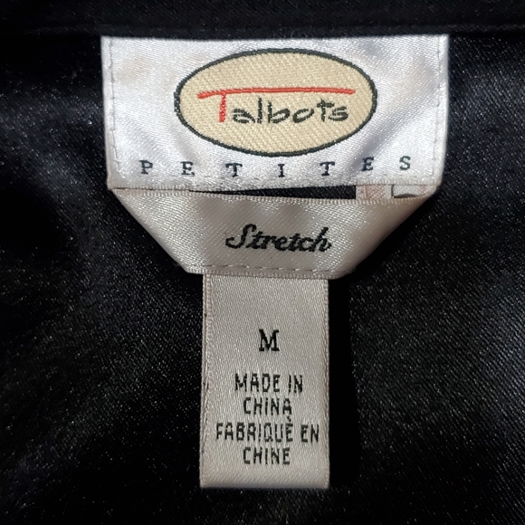 Talbots Stretch Button Up Shirt - Picture 3 of 5